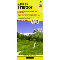 Carte 1:60.000 Autour du Thabor