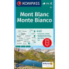 Mont Blanc Monte Bianco 1:25.000 (617)