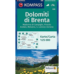 Dolomiti di Brenta 1:25.000 (688)