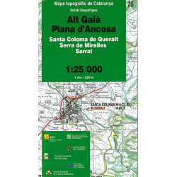 Alt Gaià - Plana d'Ancosa (75) Sta. Coloma Queralt, Serra de Miralles, Sarral