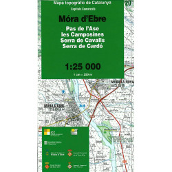 Móra d'Ebre (20) Pas de l'Ase, Camposines, Serra de Cavalls, Serra de Cardó 2ª Edició