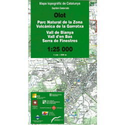 Olot (21) Zona Volcànica de la Garrotxa, Vall de Bianya, Vall d'en Bas, Serra de Finestres