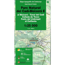 Parc Natural Cadí-Moixeró E (46) Moixeró, Collada Tosses, Fonts Llobregat, Catllaràs