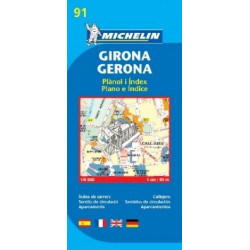Michelin Girona Plànol i Índex (91)