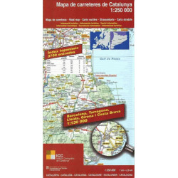 Mapa de Carreteres de Catalunya 1/250.000