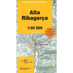 Mapa Comarcal Alta Ribagorça (5) 1/50.000