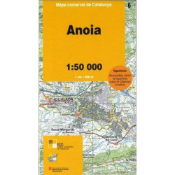 Mapa Comarcal Anoia (6) 1/50.000
