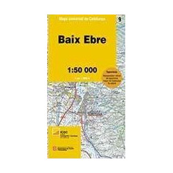 Mapa Comarcal Baix Ebre (9) 1/50.000