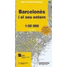 Mapa Comarcal Barcelonès i el Seu Entorn (13) 1/50.000