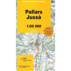 Mapa Comarcal Pallars Jussà (25) 1/50.000