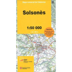 Mapa Comarcal Solsonès (35) 1/50.000