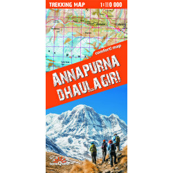 Annapurna Dhaulagiri 1:110.000