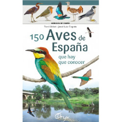 Minidesplegable Plastificado 150 Aves de España que Hay que Conocer