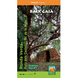 Baix Gaià Ronda Verda Ruta dels Castells 1:20.000 2ª Edició