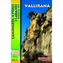 Vallirana Caminades, Avencs i Cabanes 1/15.000 Impermeable