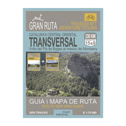 Gran Ruta Transversal Catalunya Central 1:75.000 Mont Editorial
