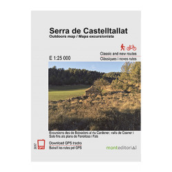 Serra de Castelltallat Mapa Excursionista 1:25.000 Mont Editorial