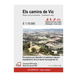 Els Camins de Vic La Guixa Sentfores 1:15.000 Mont Editorial