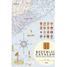 Póster Mapa de la República Catalana 1:400.000