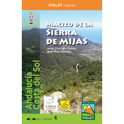 Macizo de la Sierra de Mijas 1/20.000 Editorial Piolet