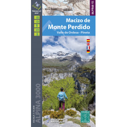 Alpina Macizo de Monte Perdido 1/15.000 Impermeable