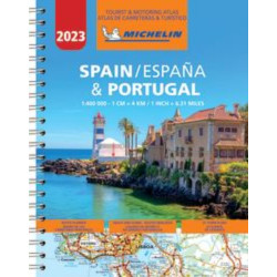 Michelin Atlas España y Portugal Tamaño A4 2023