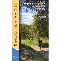 Empordà Costa Brava Hiking 1:30.000 2 Maps 4th Edition