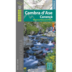 Alpina Cambra d'Ase - Carançà Reserva Natural d'Eina 1:30.000