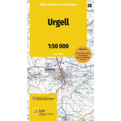 Mapa Comarcal Urgell (38) 1/50.000