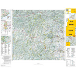 Mapa Comarcal Lluçanès (43) 1/50.000 Institut Cartogràfic i Geològic de Catalunya