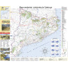 Mapa Senderista i Cicloturista Catalunya 1:450.000 Mont Editorial