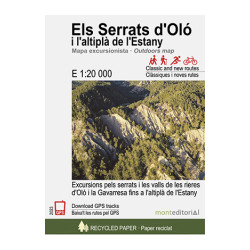 Els Serrats d’Oló i l’Altiplà de l’Estany 1:20.000 Mont Editorial