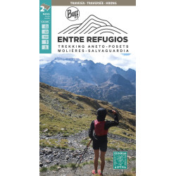 Alpina Entre Refugios Trekking Aneto-Posets Molières-Salvaguardia 1:25.000