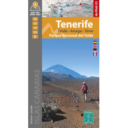Alpina 25 Tenerife Carpeta 4 Mapas Teide Anaga Teno