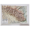 Montserrat Mapa Relieve 56x42x7cm 1:18.000