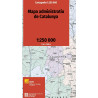 Mapa Administratiu de Catalunya 1:250.000