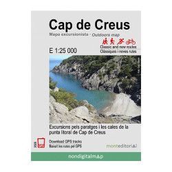 Cap de Creus Mapa Excursionista 1:25.000 Mont Editorial