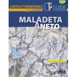 Cartes Pyrénéennes Maladeta Aneto