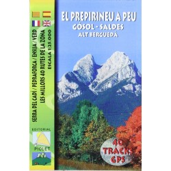 El Prepirineu a Peu Saldes-Gòsol 1:25.000