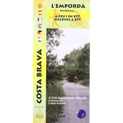 L'Empordà en Detall Pack 3 Mapes 1:25.000