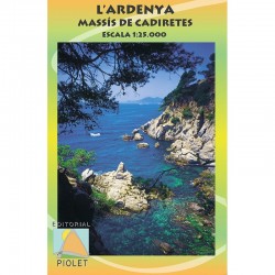 L'Ardenya Massís de Cadiretes 1:25.000