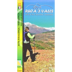 Ruta 3 Valls Vall de Boí, Barravés i Castanesa 1:30.000