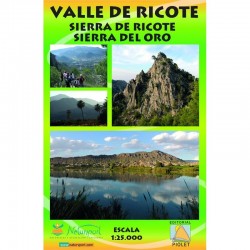 Valle de Ricote-Sierra de Ricote-Sierra del Oro 1:25.000