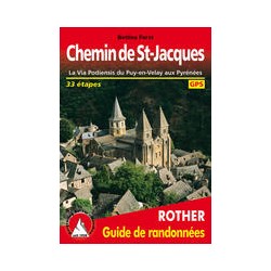 Chemin de St.-Jacques Rother Guide de Randonnées