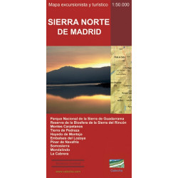 Mapa 1:50.000 Sierra Norte de Madrid