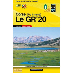 Carte en Poche Le GR 20 Corse (Fra Li monti)